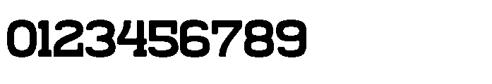 Grado Block Regular Font OTHER CHARS
