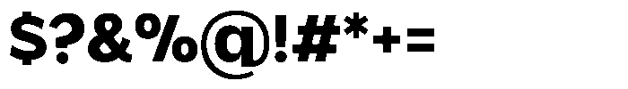 Gradvis Bold Font OTHER CHARS
