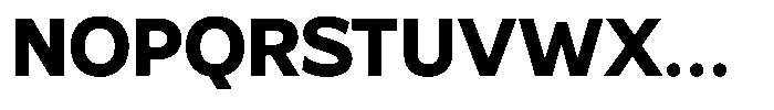 Gradvis Bold Font UPPERCASE
