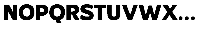 Gradvis Extra Bold Font UPPERCASE