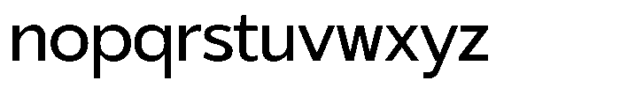 Gradvis Regular Font LOWERCASE