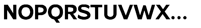 Gradvis Semi Bold Font UPPERCASE
