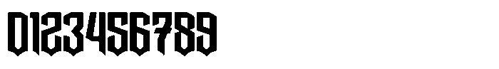 Graen Metal Regular Font OTHER CHARS