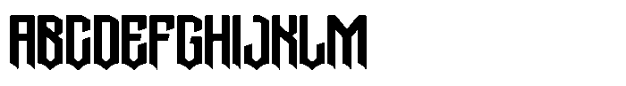 Graen Metal Regular FONT
