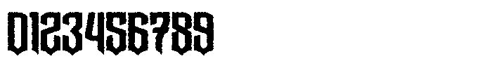 Graen Metal Rough Font OTHER CHARS