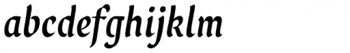 Grafema LC 35 Fill Italic Rough Font LOWERCASE