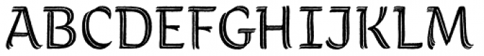 Grafema LC 35 Regular Rough Font UPPERCASE