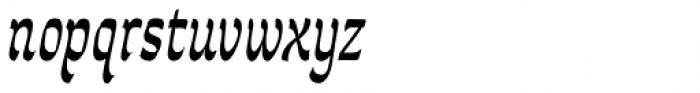 Grafema LC 85 Fill Italic Font LOWERCASE