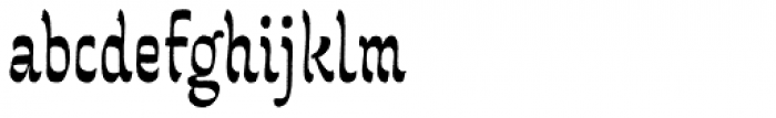 Grafema LC 85 Fill Regular Rough Font LOWERCASE