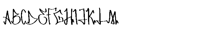Graffira Font UPPERCASE