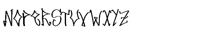 Graffira Font UPPERCASE