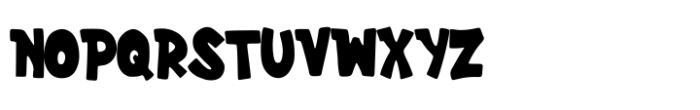 Graffiti Comic Font UPPERCASE