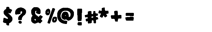 Graffiti Giggle Font OTHER CHARS