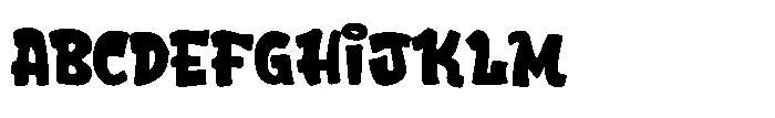 Graffiti Giggle Font UPPERCASE