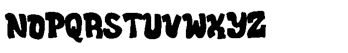 Graffiti Giggle Font UPPERCASE