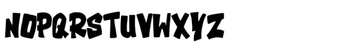 Graffiti Night Font UPPERCASE