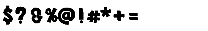 Graffiti Smile Font OTHER CHARS