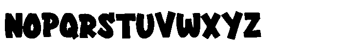 Graffiti Smile Font UPPERCASE