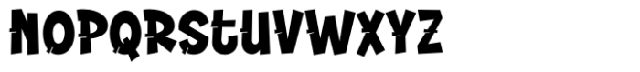 Graffiti Stream Regular Font LOWERCASE