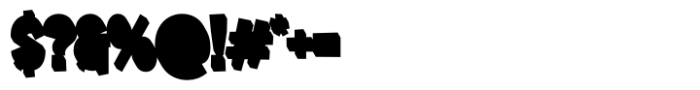Graffiti Stream Shadow Font OTHER CHARS