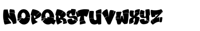 Graffix Impact Regular Font LOWERCASE