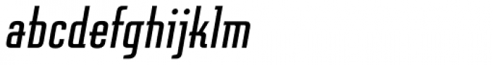 Graficz OT Oblique Font LOWERCASE