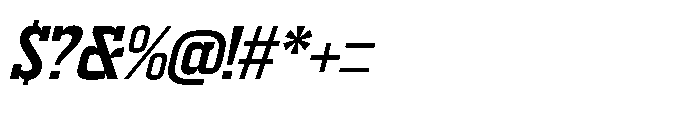 Grafik  Italic Italic Font OTHER CHARS
