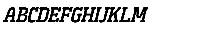 Grafik  Italic Italic Font UPPERCASE