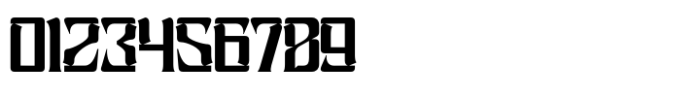 Grafis Techno Regular Font OTHER CHARS