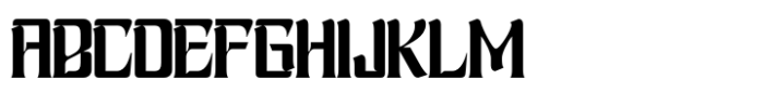 Grafis Techno Regular Font UPPERCASE