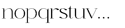Graflows Regular Font LOWERCASE