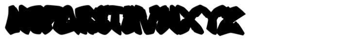 Grafstroke Shadow Font LOWERCASE