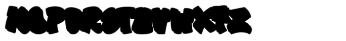 Graftink Shadow Font LOWERCASE