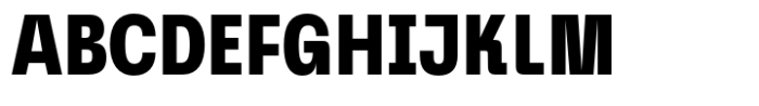 Graftyne Display Bold Condensed Font UPPERCASE