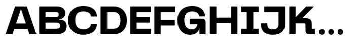 Graftyne Display Bold Expanded Font UPPERCASE