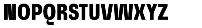 Graftyne Display Bold Extra Condensed Font UPPERCASE
