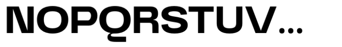 Graftyne Display Bold Extra Expanded Font UPPERCASE