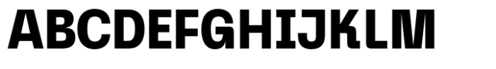 Graftyne Display Bold Semi Condensed Font UPPERCASE