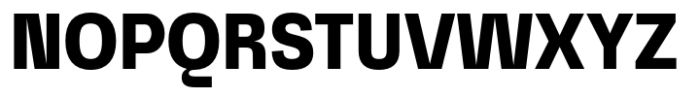 Graftyne Display Bold Semi Condensed Font UPPERCASE