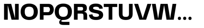 Graftyne Display Bold Semi Expanded Font UPPERCASE