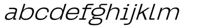 Graftyne Display Extra Light Expanded Italic FONT