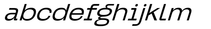 Graftyne Display Light Extra Expanded Italic FONT