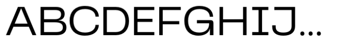 Graftyne Display Light Extra Expanded Font UPPERCASE