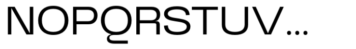 Graftyne Display Light Extra Expanded Font UPPERCASE