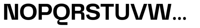 Graftyne Display Semi Bold Semi Expanded Font UPPERCASE