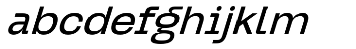Graftyne Display Semi Expanded Italic FONT