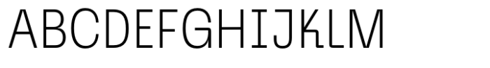 Graftyne Display Thin Condensed Font