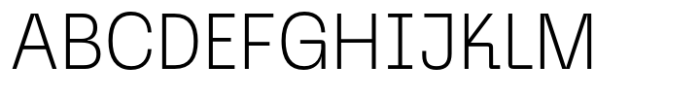 Graftyne Display Thin Semi Condensed Font UPPERCASE