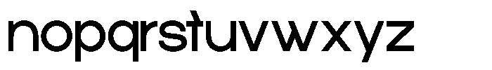 Gragien Font LOWERCASE