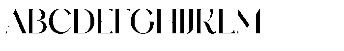 Gragio Font UPPERCASE